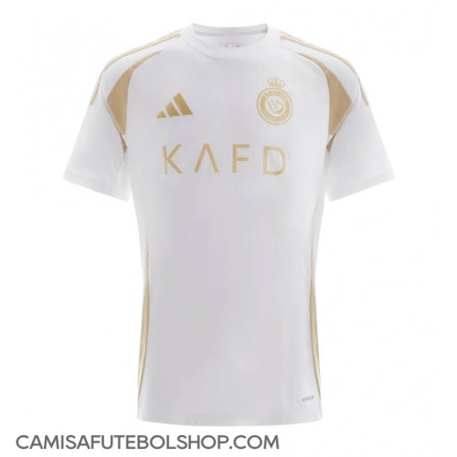 Camisa de time de futebol Al-Nassr Replicas 3º Equipamento 2024-25 Manga Curta